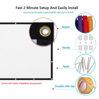 KB™ Reflective Projector Screen